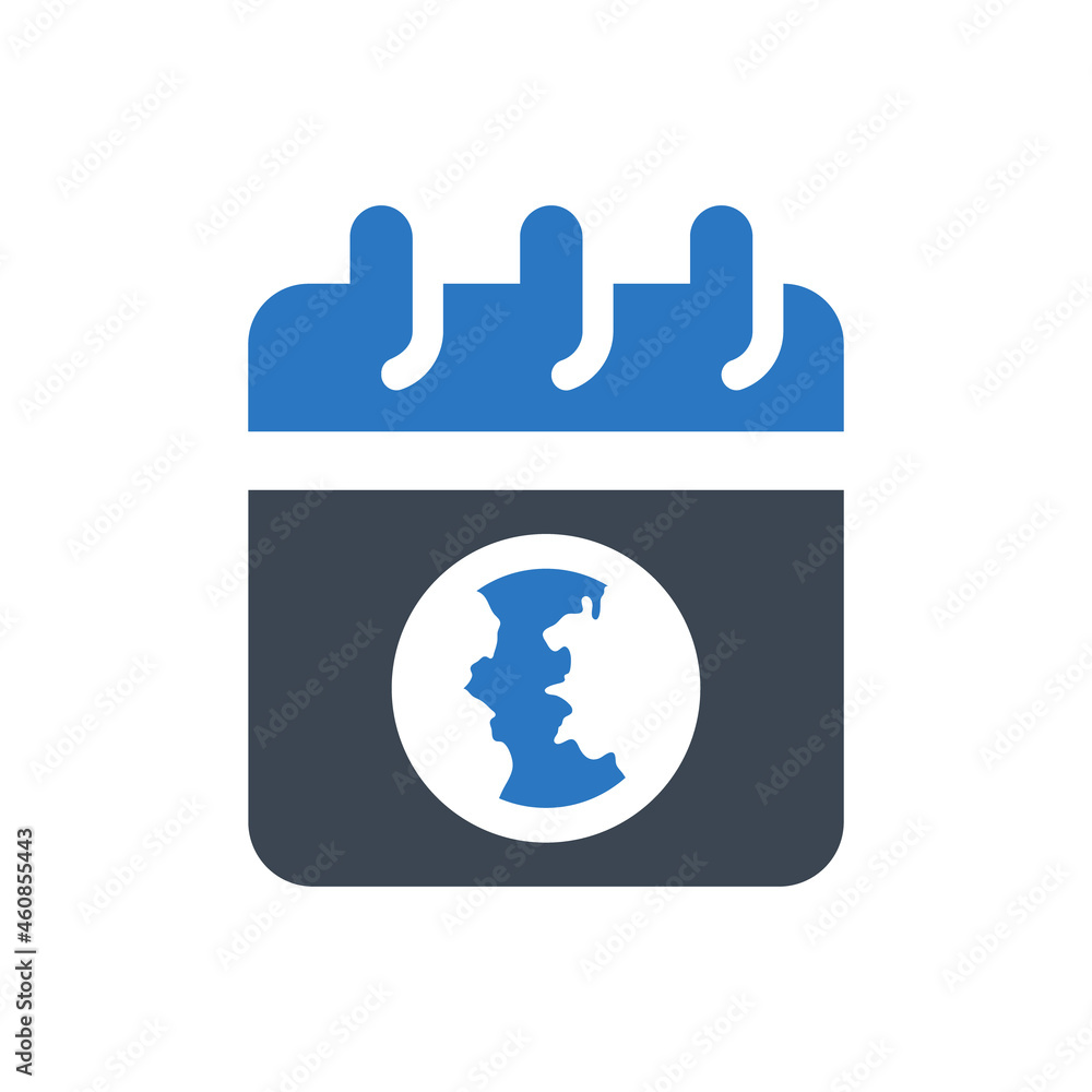 Earth day icon Earth day icon