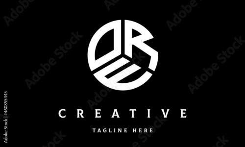 ORE circle three letter logo
