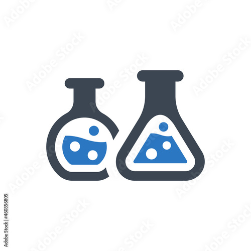 Laboratory flask icon