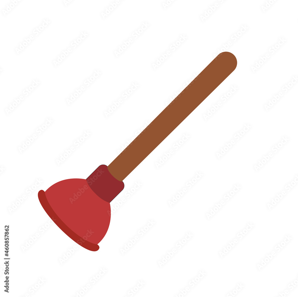 Plunger illustration emoji vector Plunger illustration emoji vector