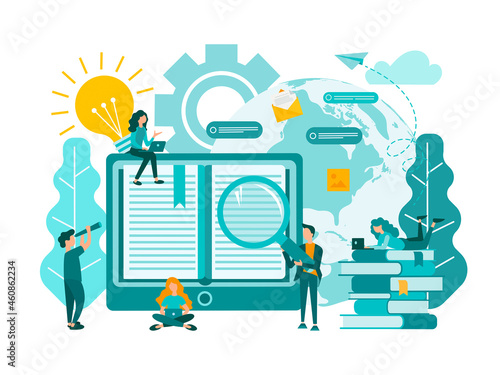 E-books, Internet courses and trainings. Social media tools on the Internet for business and communication.