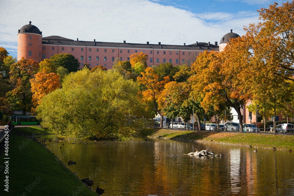 Views of Uppsala, Sweden in the fall