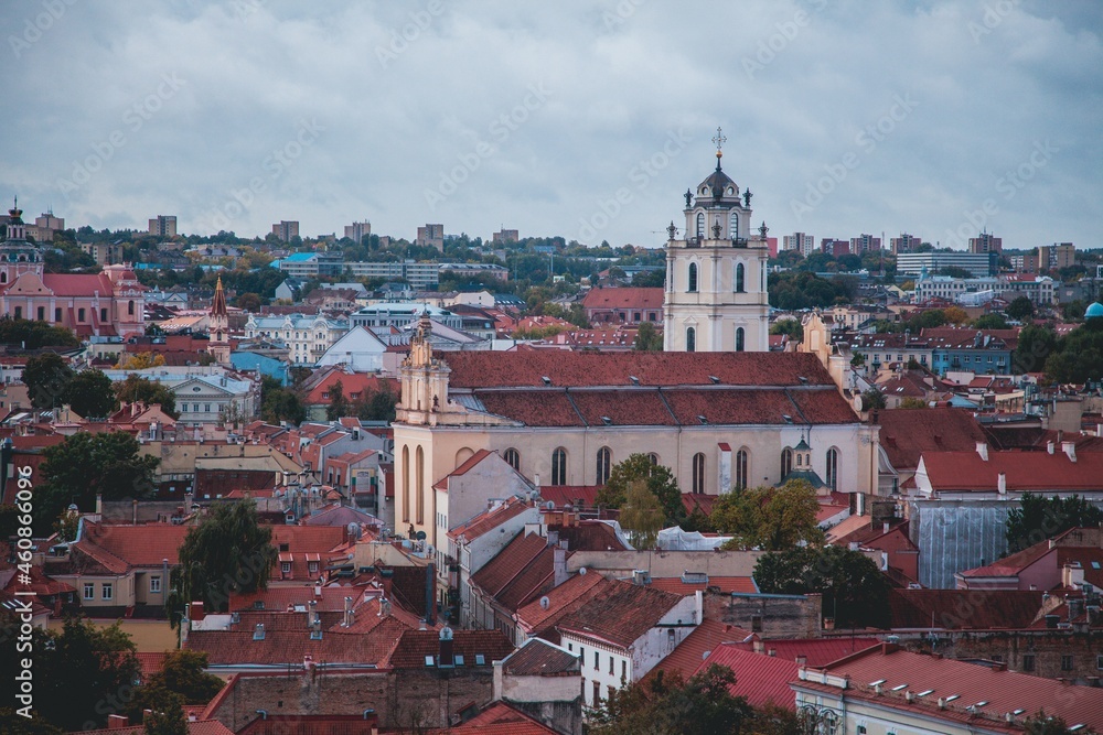 The Church of St. Johns, St. John the Baptist and St. John the Apostle and Evangelist in Vilnius, Lithuania