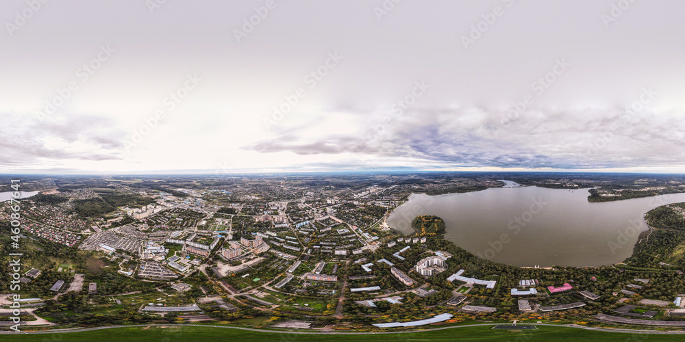 Solnechnogorsk city, Moscow region aerial photography 360