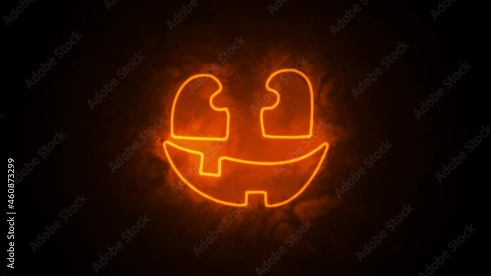 Halloween with glowing pumpkin background. A feast of horror and candy. Halloween with glowing pumpkin background. A feast of horror and candy.