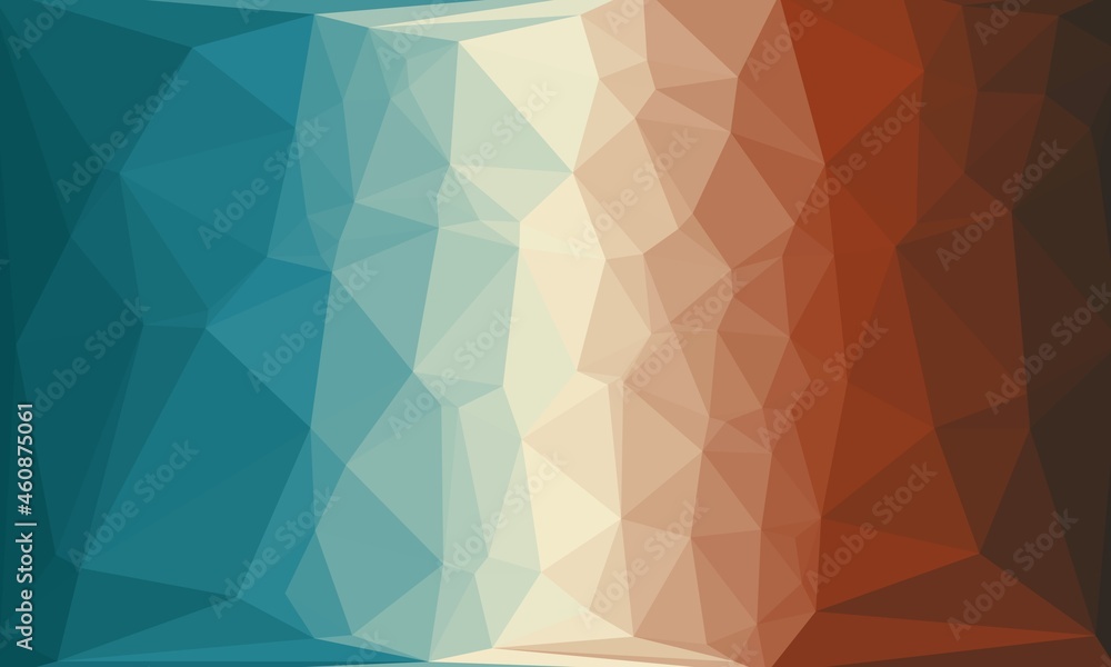 Fototapeta premium vibrant colorful geometric background with mosaic design