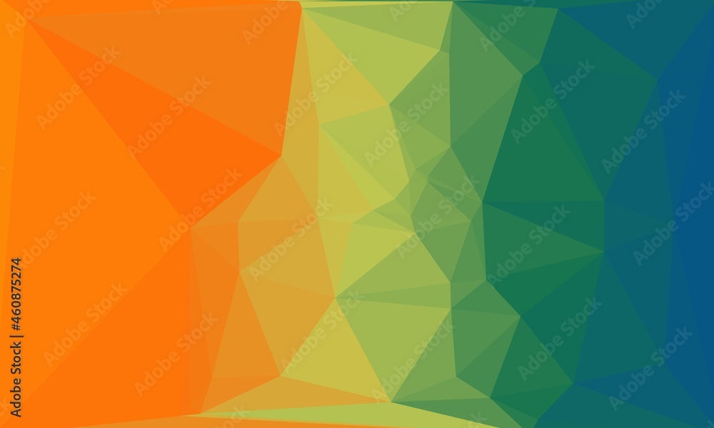 Obraz premium vibrant abstract geometric background with poly pattern