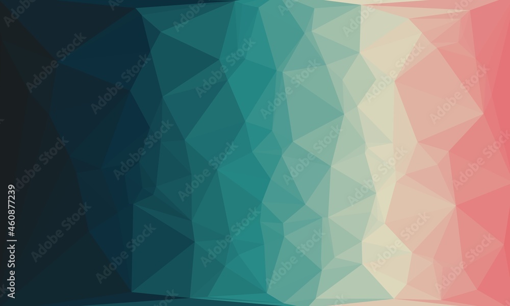 Obraz premium vibrant abstract geometric background with polygonal pattern