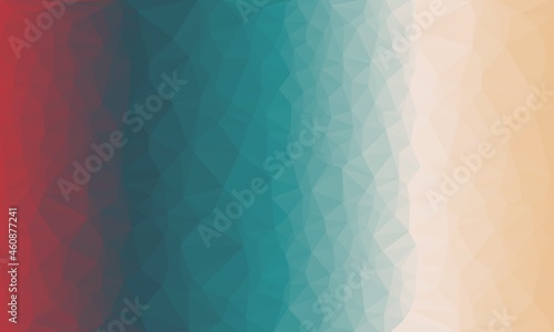 Wallpaper Mural vibrant creative prismatic background with polygonal pattern Torontodigital.ca
