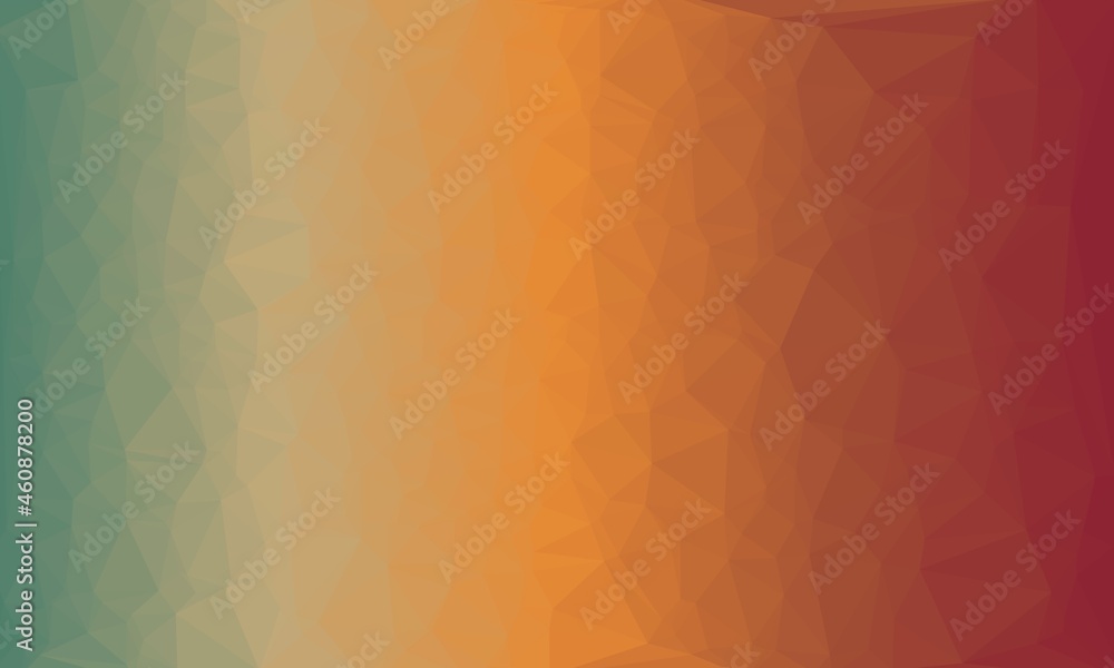 Obraz premium vibrant abstract colorful polygonal background
