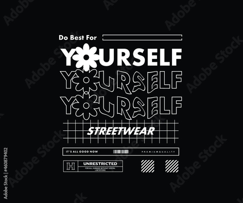 Aesthetic Graphic Design for T shirt  Street Wear and Urban Style