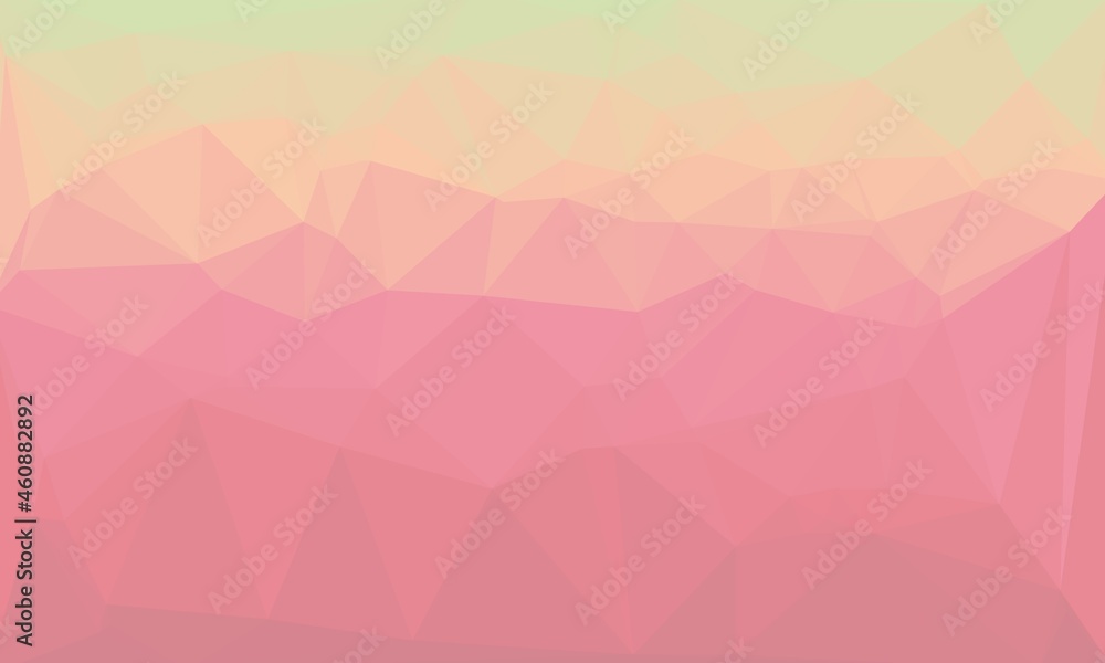 Fototapeta premium vibrant minimal multicolored polygonal background