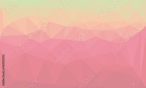 vibrant minimal multicolored polygonal background