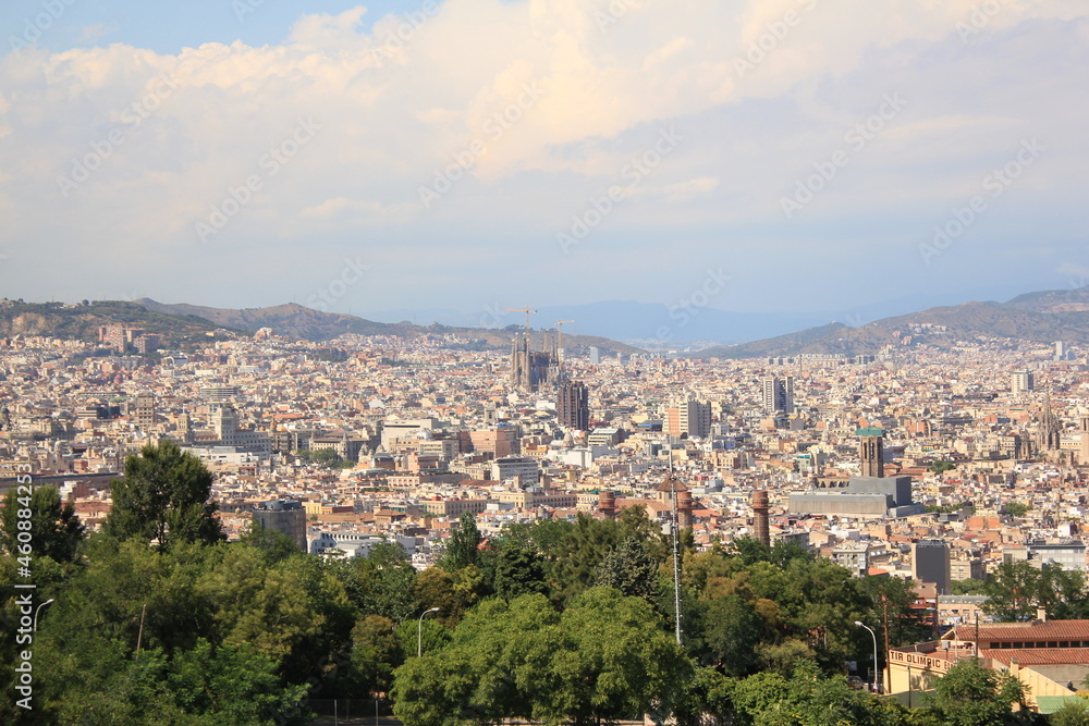 Panorama of the Barcelona