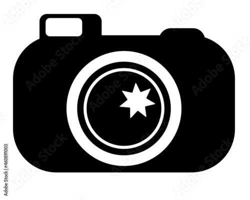 Photo camera icon svg vector illustration