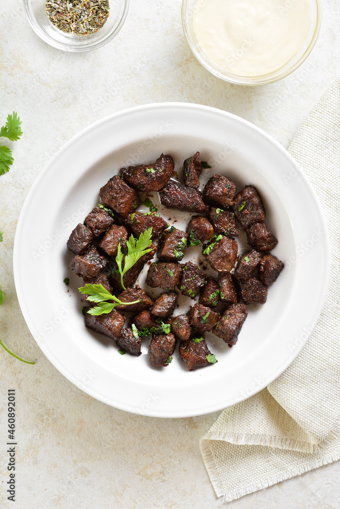 Garlic butter steak bites Garlic butter steak bites