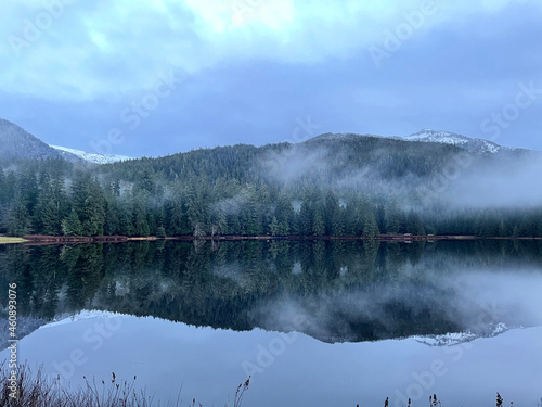 Ward Lake fog