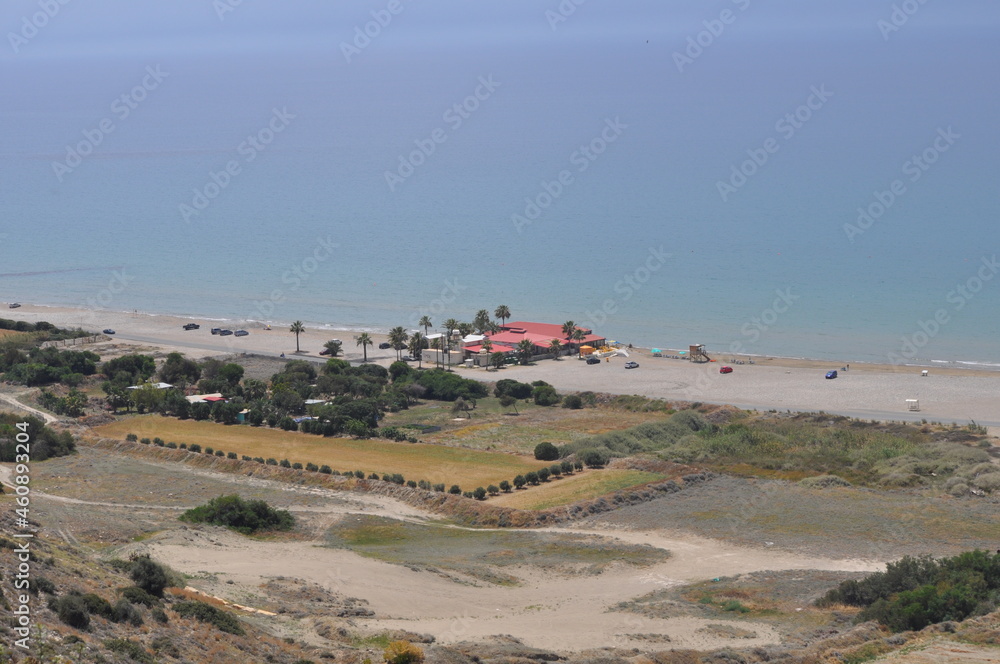 The beautiful Agios Ermogenis Beach Limassol in Cyprus The beautiful Agios Ermogenis Beach Limassol in Cyprus