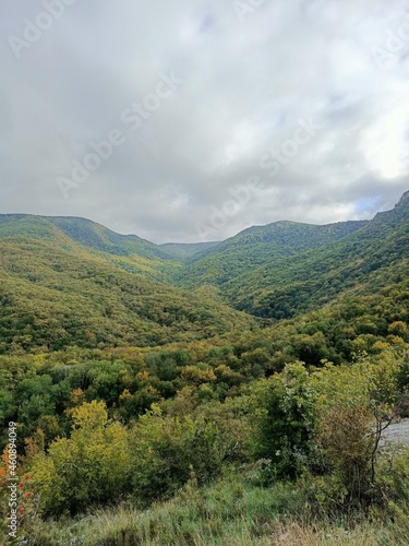 landscape in the mountains