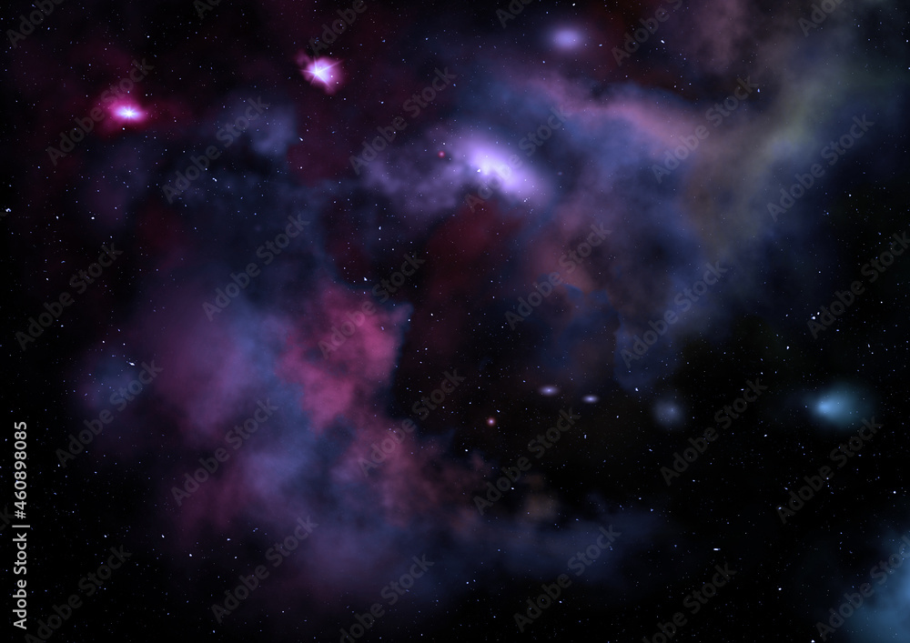 Small part of an infinite star field Small part of an infinite star field