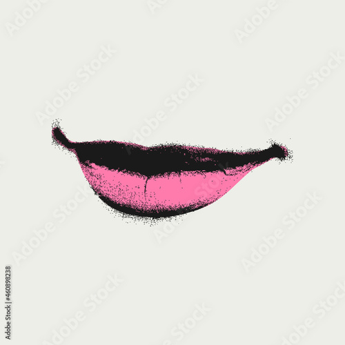 Geometric Vector Shape. Figure isolated on background.