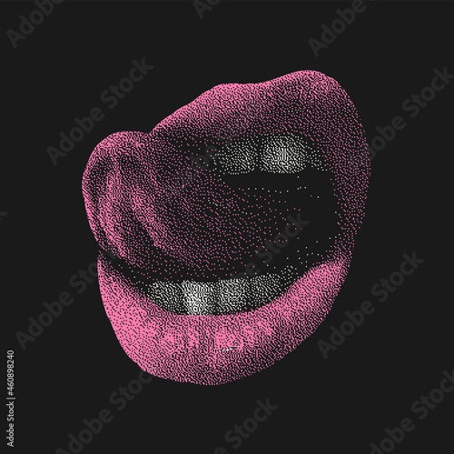 Geometric Vector Shape. Figure isolated on background.