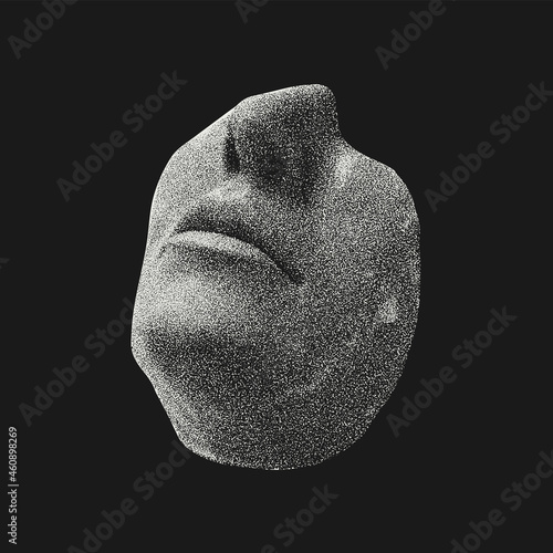 Geometric Vector Shape. Figure isolated on background.