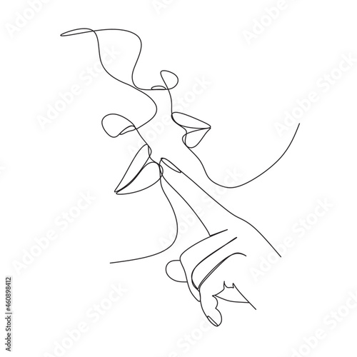 One Line Art Couple, Line Art Men and woman, Minimal Face Vector.  Couple print, Kiss print, Valentines Day Illustration. Love poster. 2 faces. We are one line. 