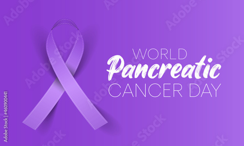 World Pancreatic Cancer day is observed every year in November.  is a disease in which malignant cells form in the tissues of the pancreas. Vector illustration