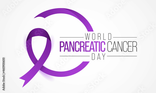 World Pancreatic Cancer day is observed every year in November.  is a disease in which malignant cells form in the tissues of the pancreas. Vector illustration