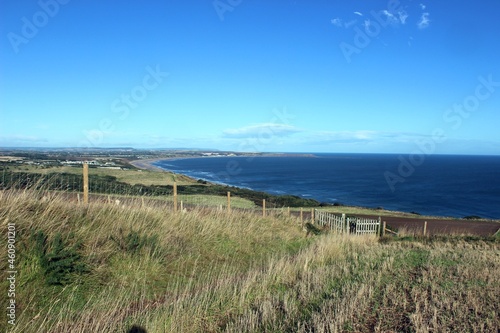 Looking towards Filey Bay from Speeton  North Yorkshire.