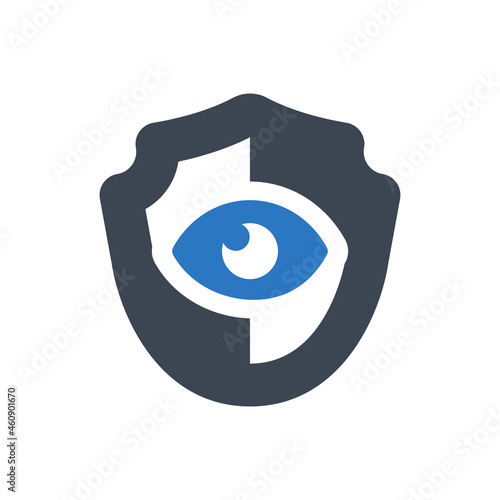 Private protection icon