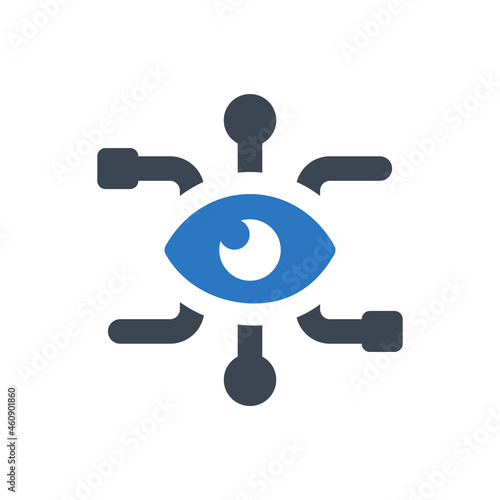 Biometric identification icon
