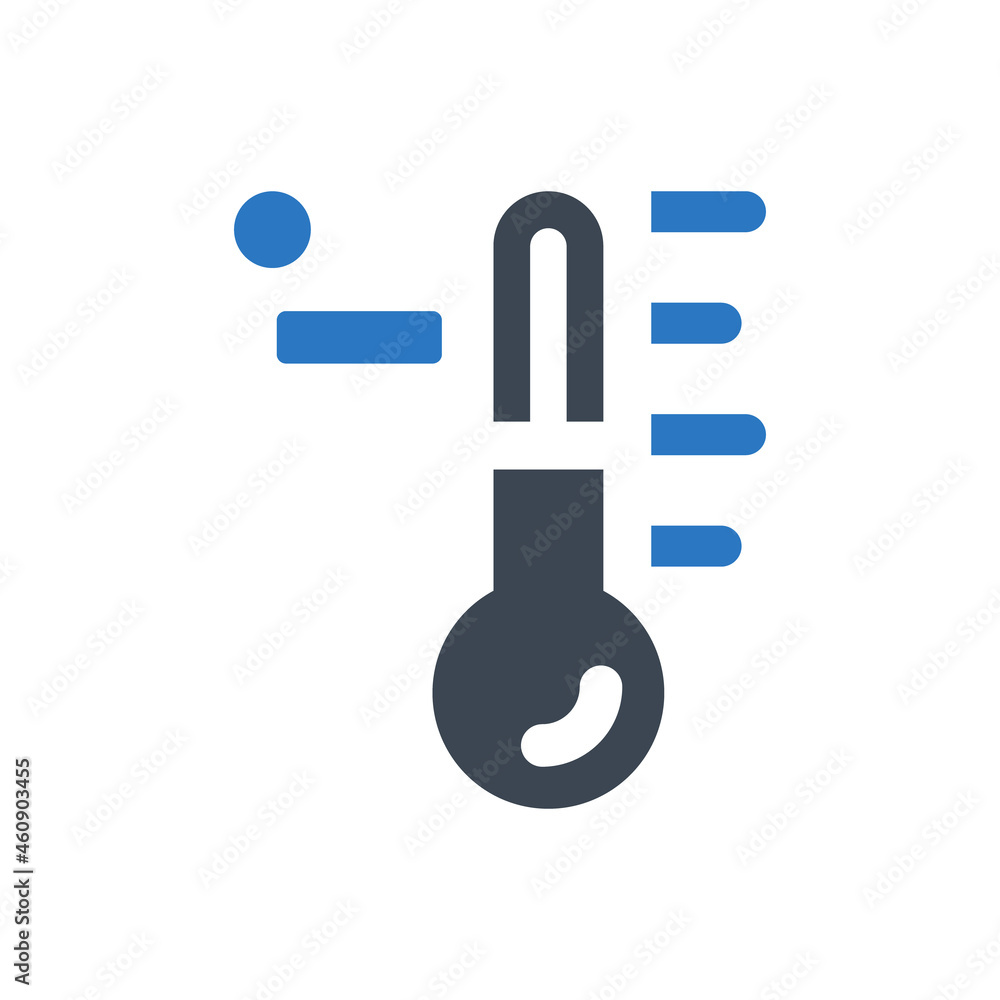 Cold temperature icon Cold temperature icon