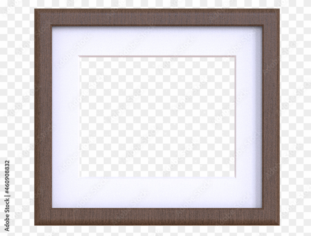 Fototapeta premium wooden picture frame png