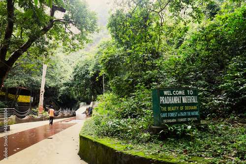 Nature view of Pradhanpat Waterfall Odisha