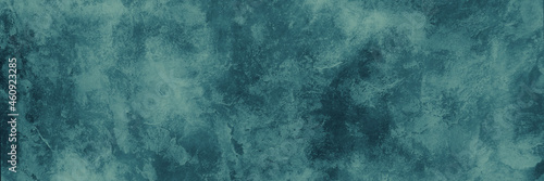 Rich blue background texture, marbled stone or rock textured banner with elegant mottled dark and light blue green color and design