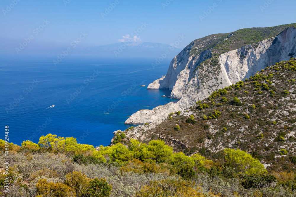 Fototapeta premium view of the coast of the region sea