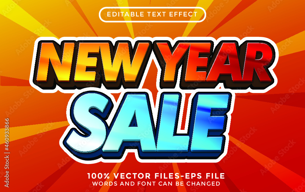 New Year text with golden texture. editable text effect premium vectors New Year text with golden texture. editable text effect premium vectors