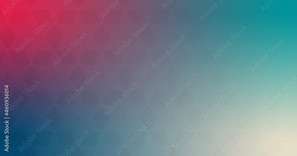 abstract, shapes star, line, red, turquoise, blue, gradient wallpaper background vector illustration abstract, shapes star, line, red, turquoise, blue, gradient wallpaper background vector illustration