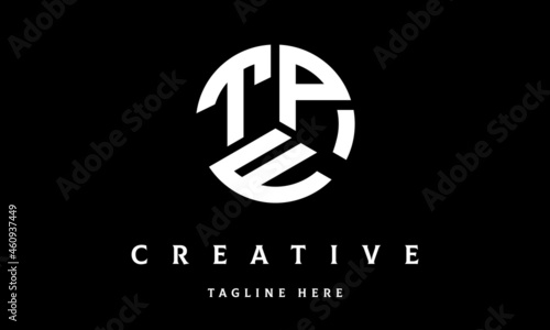 TPF circle three letter logo photo