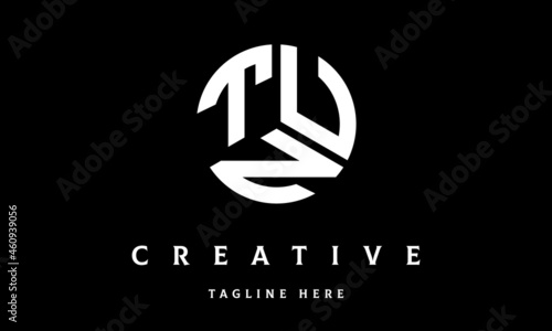 TUN circle three letter logo