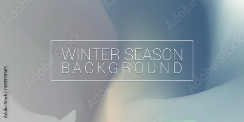 Winter Vibes Color Oil Painting Blur Artistic Texture Background. Wintry Season Acrylic Watercolor Artwork Backdrop Design Banner Template.