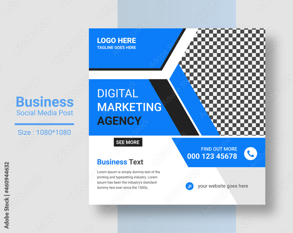 Modern Social square web banner for social media post template design, Facebook Post, Instagram Post template Modern Social square web banner for social media post template design, Facebook Post, Instagram Post template