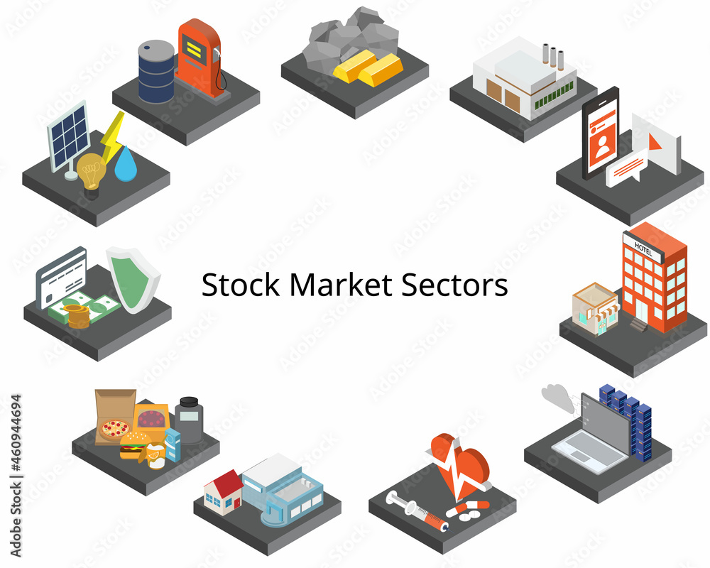 A stock market sector is a group of stocks that have a lot in common which is classify by the Global Industry Classification Standard or GICS A stock market sector is a group of stocks that have a lot in common which is classify by the Global Industry Classification Standard or GICS