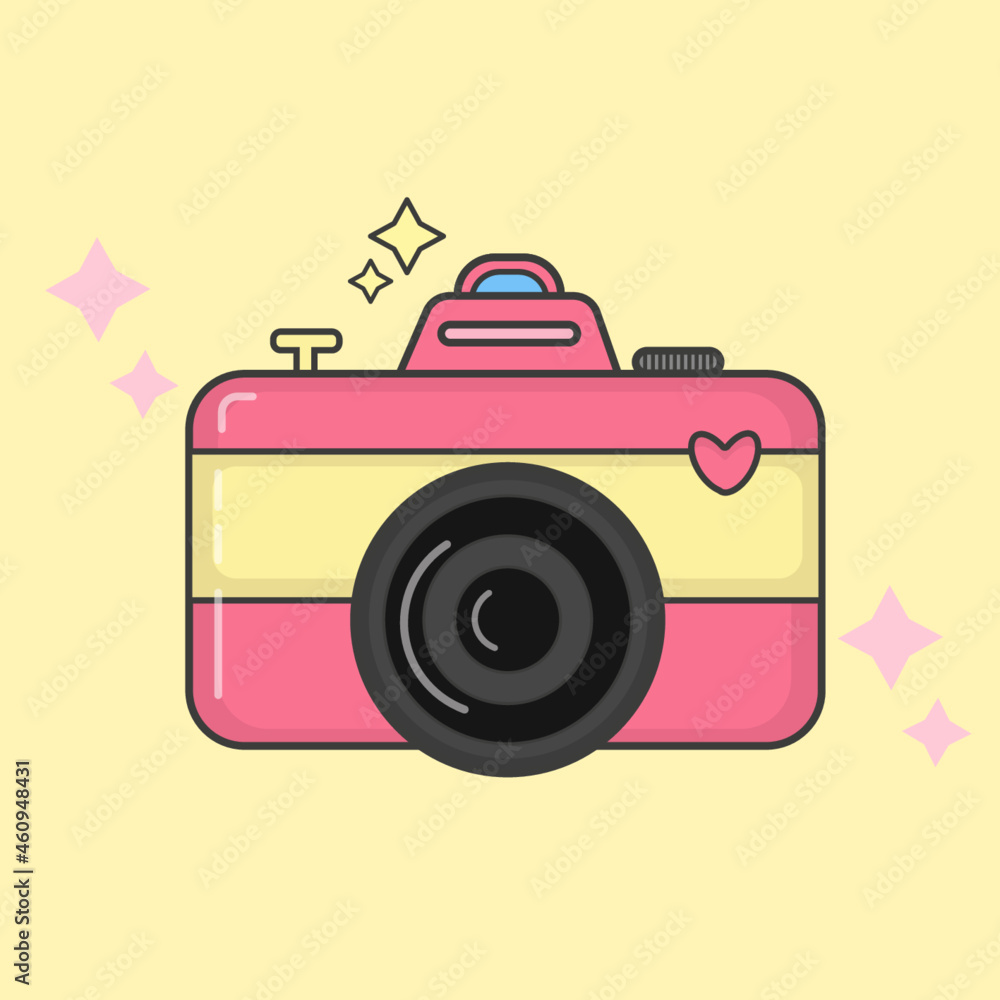 retro photo camera