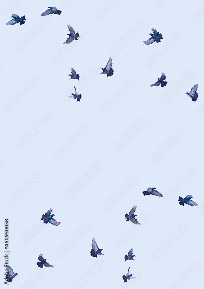 Naklejka premium 鳥