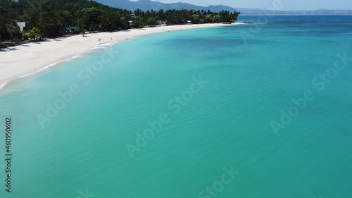 beach with turquoise water