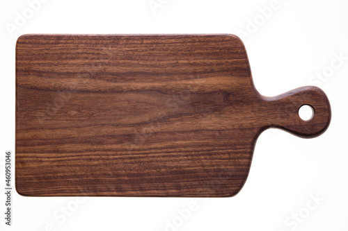 Handmade black walnut chopping board, walnut natural texture	