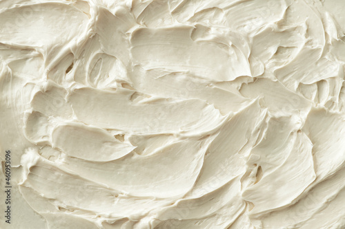 Icing frosting texture background close-up photo